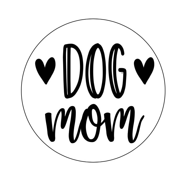 Dog Mom Acrylic Keychain