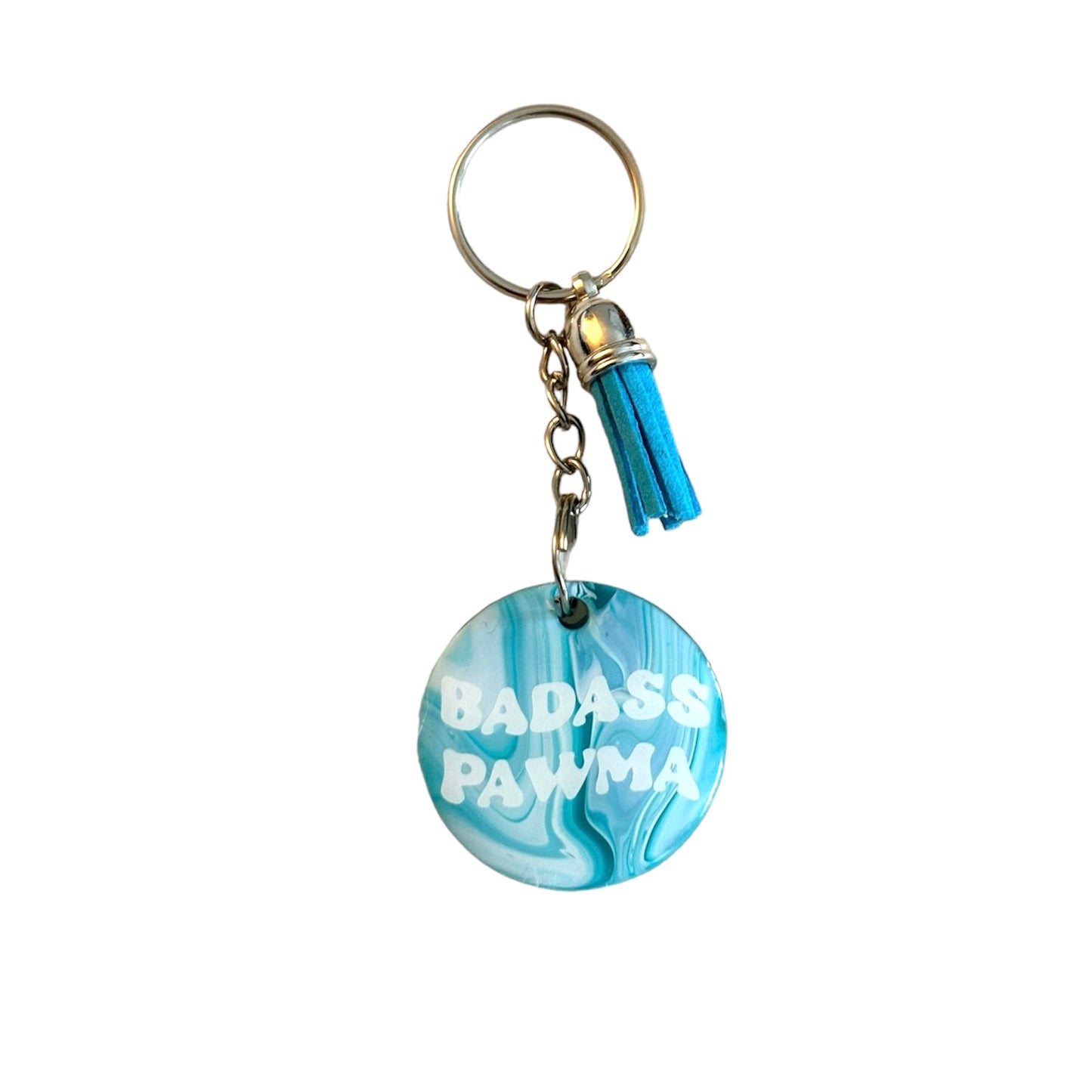 Resin Marble Keychain