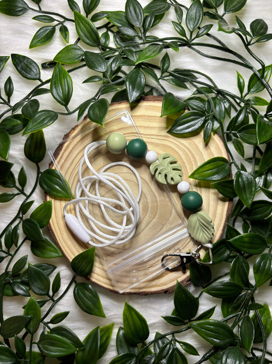 Monstera Lanyard