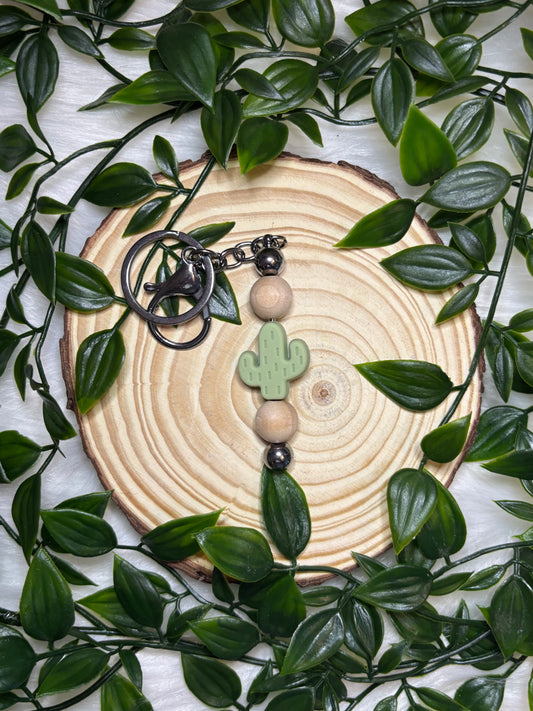 Cactus Keychain