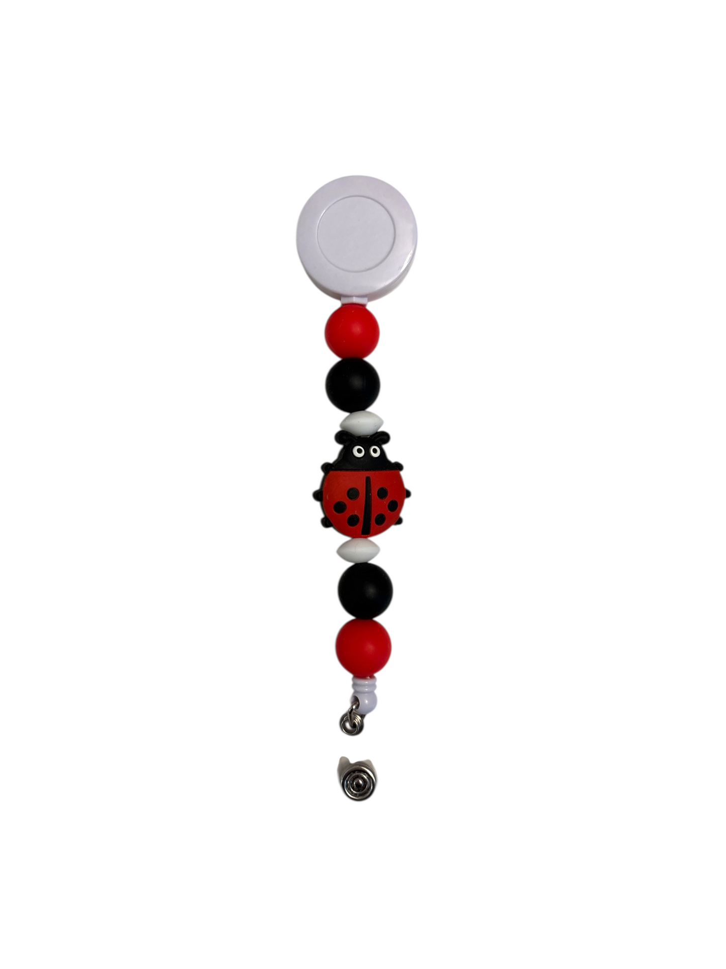 Ladybug Badge Reel